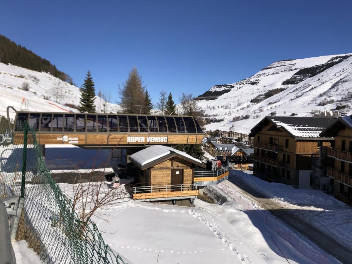 Appartement Vue Imprenable Avec Emplacement Ideal Les Deux Alpes Ngoại thất bức ảnh